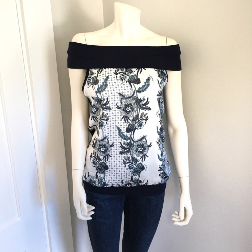 Floral Off Shoulder Top NWT